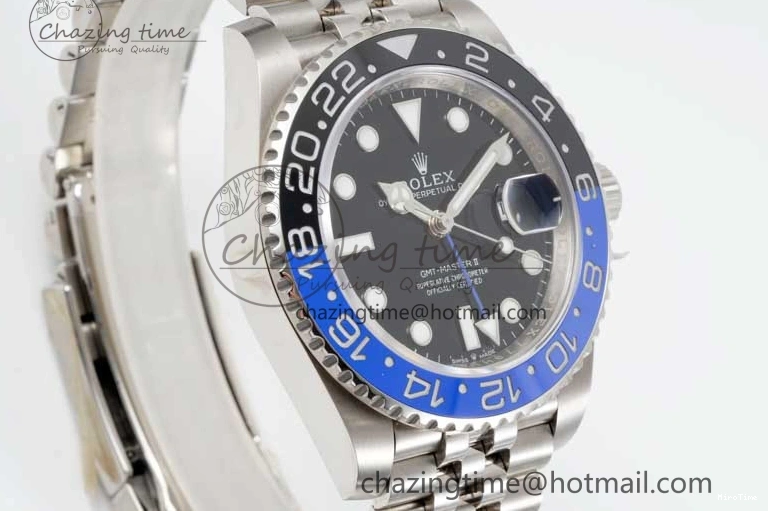 MiroTime 0502 Minimalist GMT-Master II 126710 BLNR Black Blue Ceramic 904L Steel APSF 1:1 Best Edition VR3285 CHS 2380